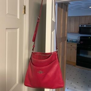 Coach Pink crossbody bag